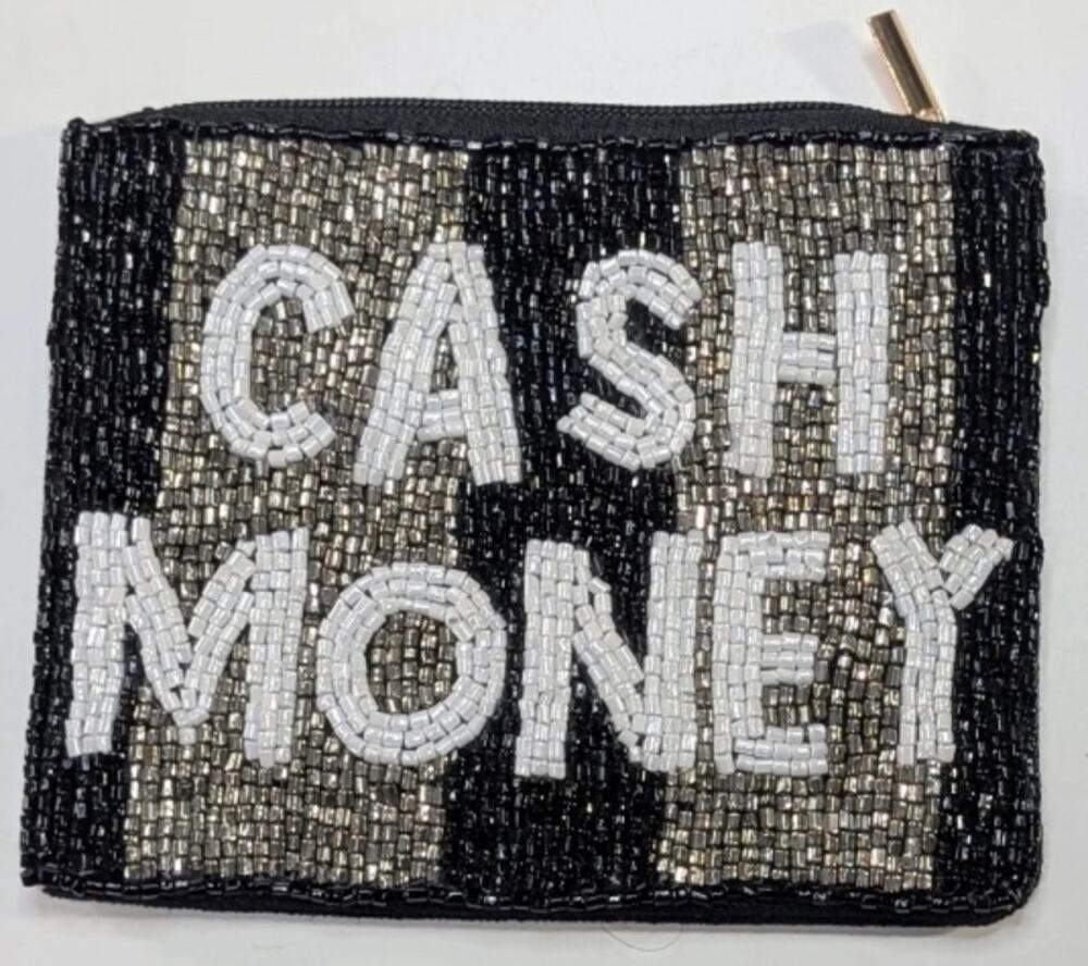 Beaded Coin Purse | CASH MONEY